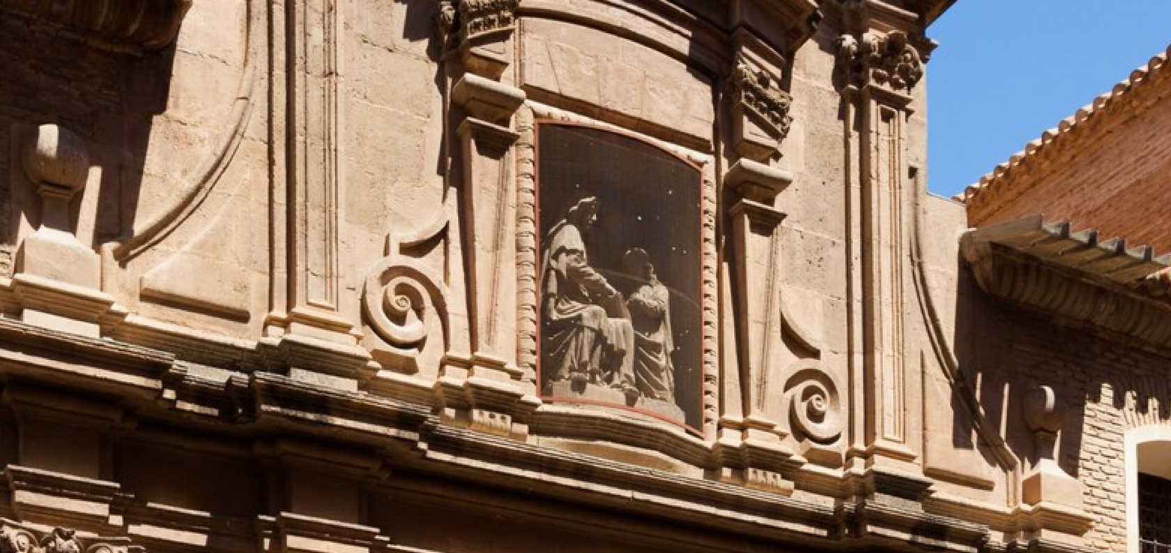 Baroque façade in Ronda